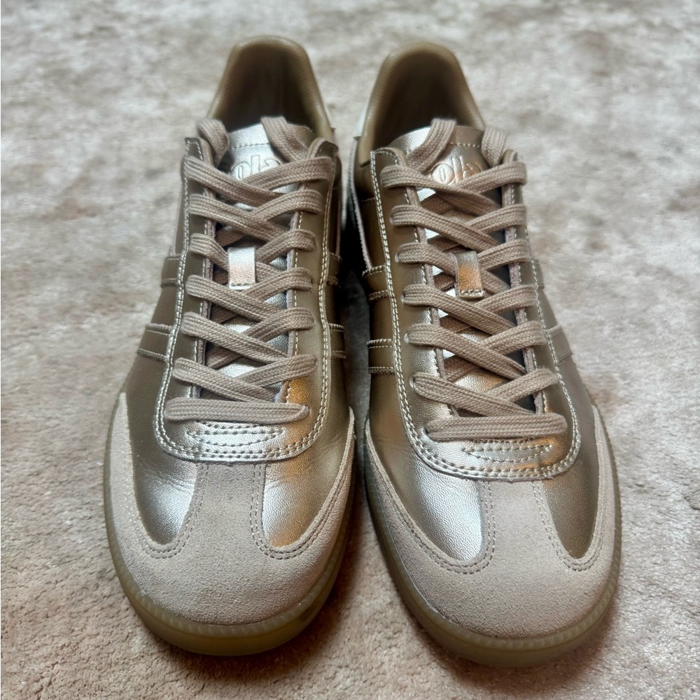 Gola Women's Gold Sneakers (Viper Metallic) size 9 [RUN LARGE] - Picture 3 of 8